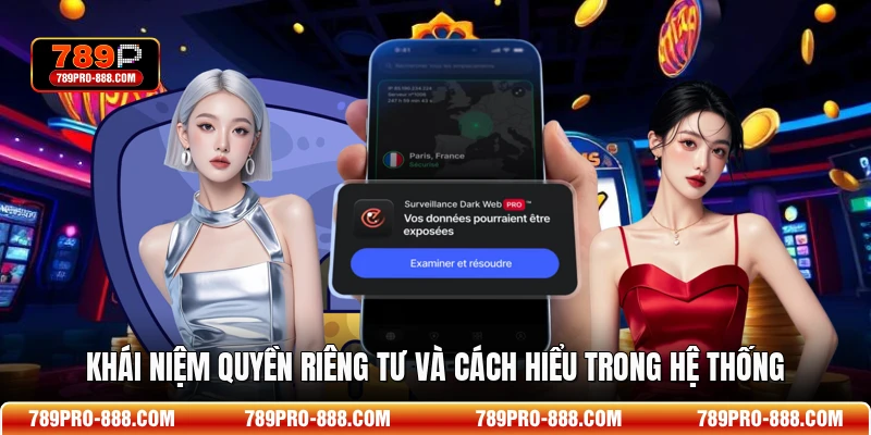Khái niệm quyền riêng tư và cách hiểu trong hệ thống
